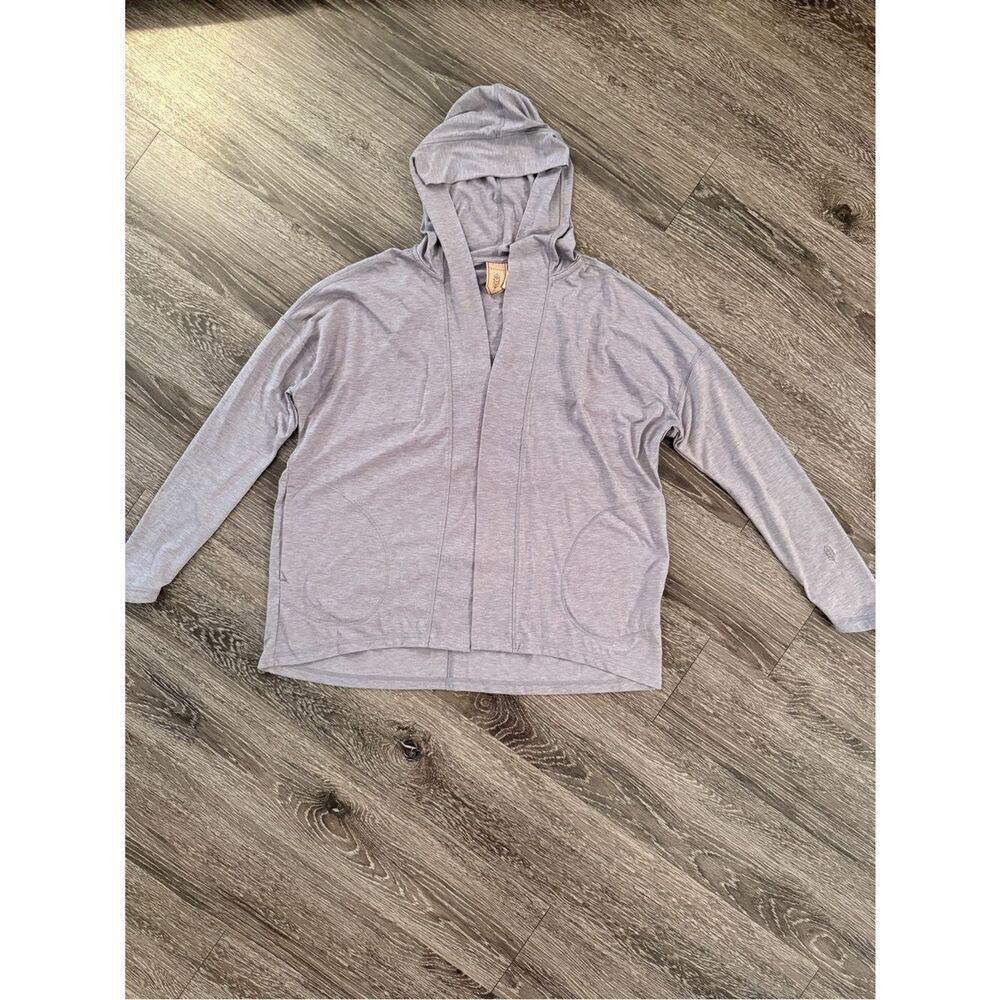 INDYGENA Akoro Open Front with Hood Athleisure Heather Gray
